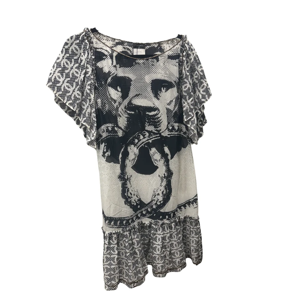 Chanel Coco Cruise 2010 Mark Lion Mini Dress